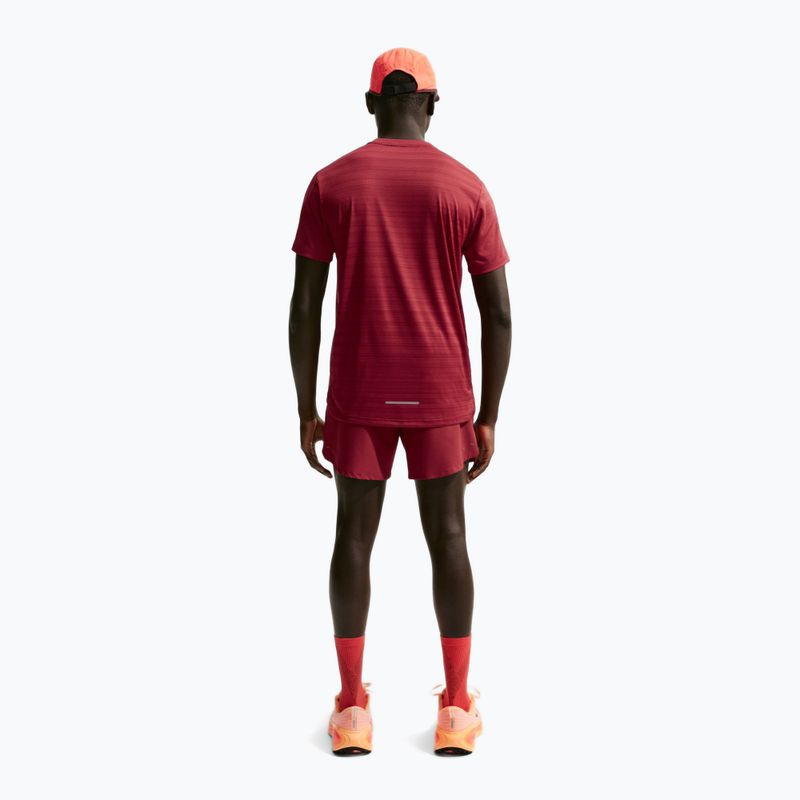 Pantaloni scurți de alergare pentru bărbați Nike Stride Dri-Fit Brief-Lined 7" team crimson 3