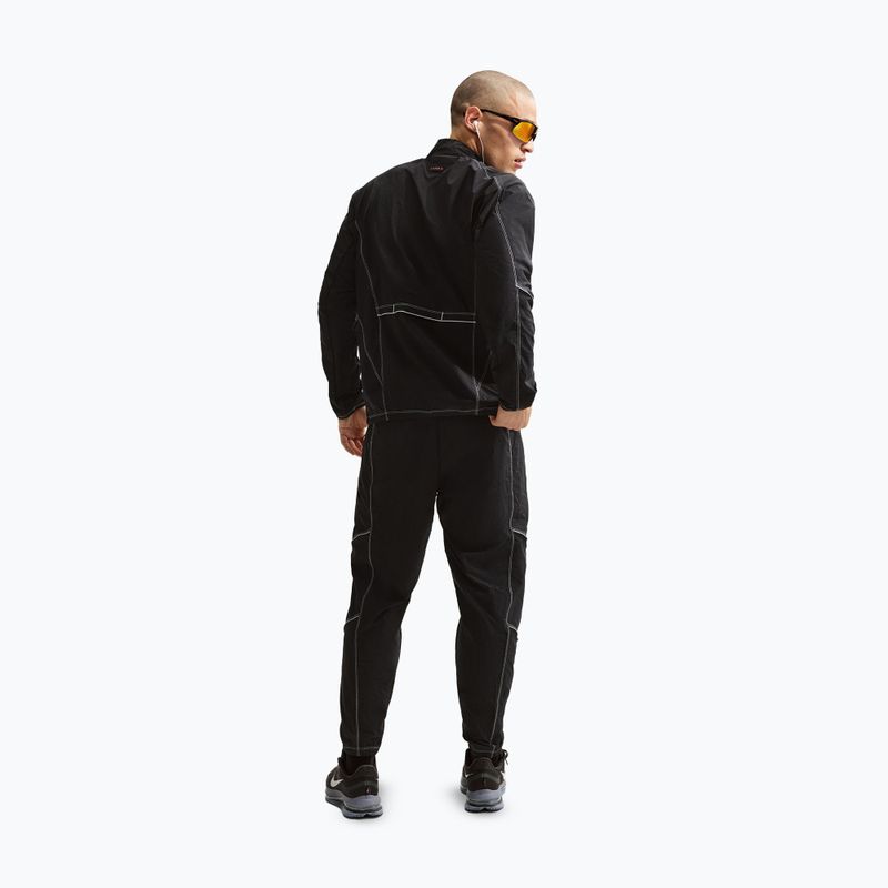 Pantaloni de alergare pentru bărbați Nike Retro Dri-Fit black/black/black 3