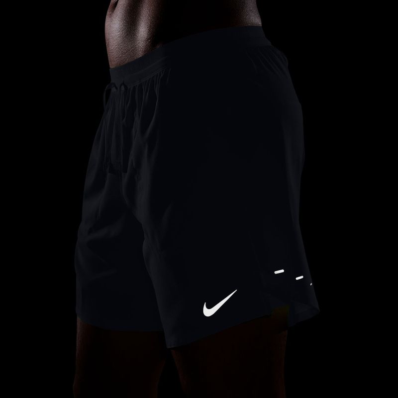 Pantaloni scurți de alergare pentru bărbați Nike Stride Dri-Fit 2in1 7" midnight navy 5