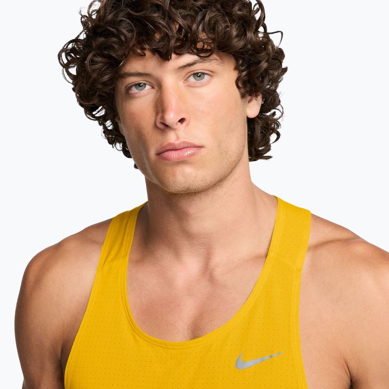 Tricou de alergare pentru bărbați Nike Fast Dri-Fit laser orange 3