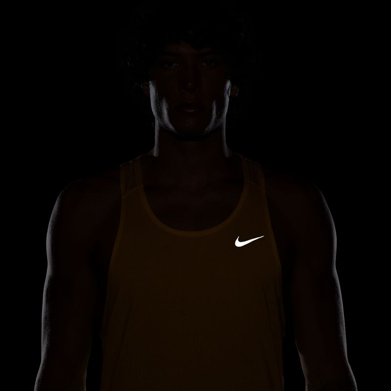 Tricou de alergare pentru bărbați Nike Fast Dri-Fit laser orange 4