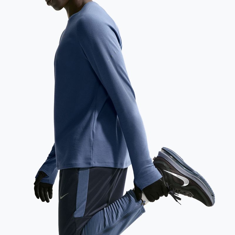 Pantaloni de alergare pentru bărbați Nike Challenger Therma-Fit Winterized thunder blue 4