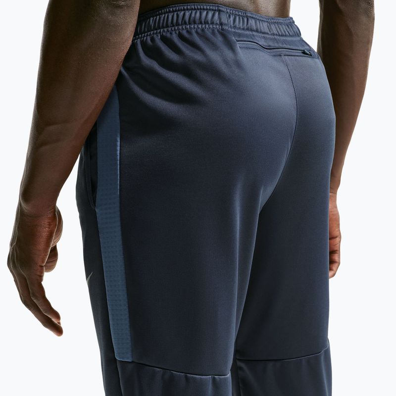 Pantaloni de alergare pentru bărbați Nike Challenger Therma-Fit Winterized thunder blue 5