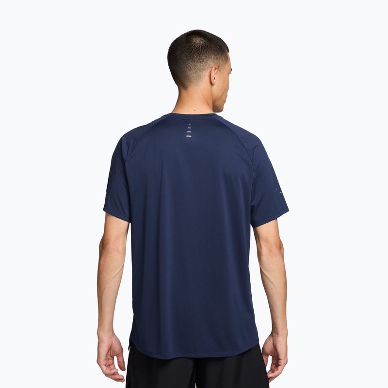 Tricou de alergare pentru bărbați Nike Stride ADV midnight navy 2