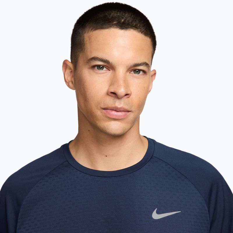 Tricou de alergare pentru bărbați Nike Stride ADV midnight navy 3