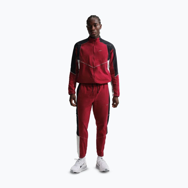 Pantaloni de alergare pentru bărbați Nike Retro Dri-Fit team crimson/black 2