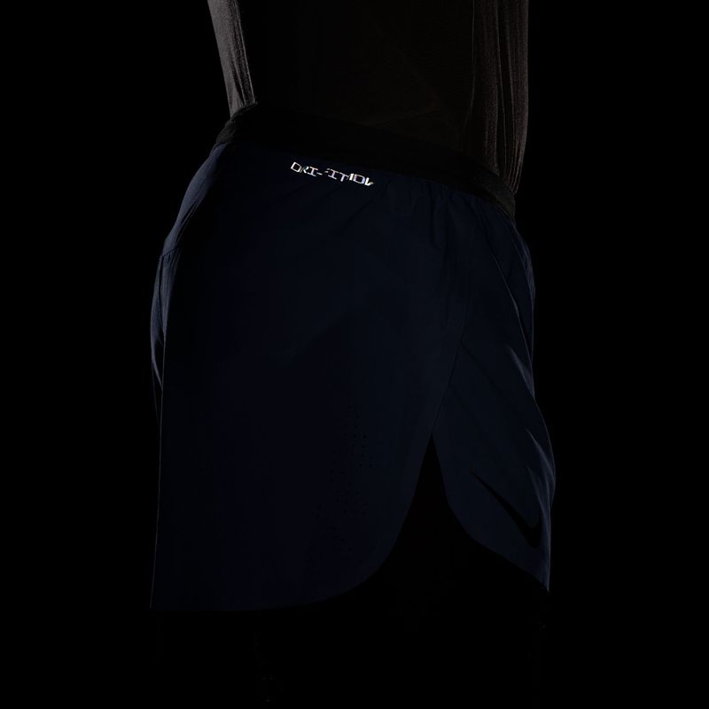 Pantaloni scurți de alergare pentru bărbați Nike AeroSwift Dri-Fit ADV 4" diffused blue/black 8