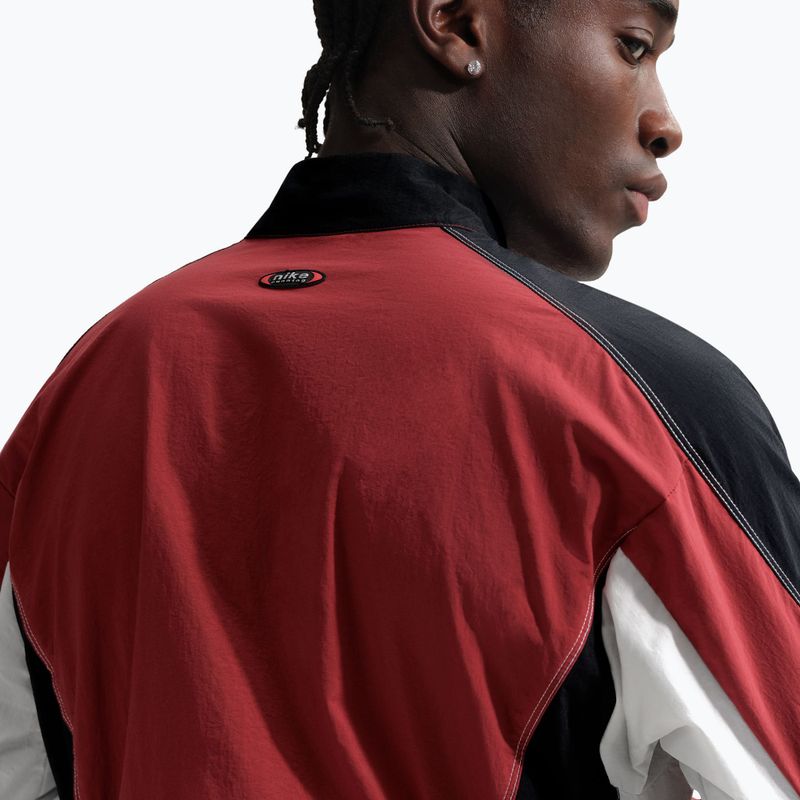 Geacă de alergare pentru bărbați Nike Retro Dri-Fit team crimson/black 5