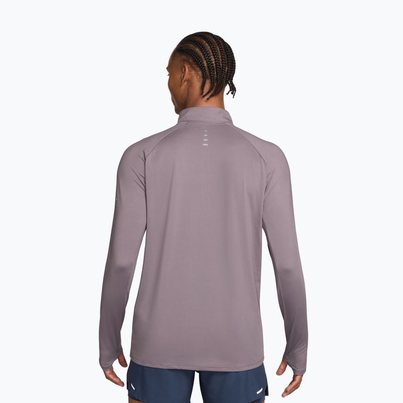 Bluză de alergare pentru bărbați Nike Stride 1/4 Zip Dri-Fit Light Violet Ore 2