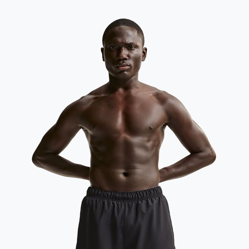 Pantaloni scurți pentru bărbați Nike Challenger Dri-Fit Brief-Lined 7" black/white 4