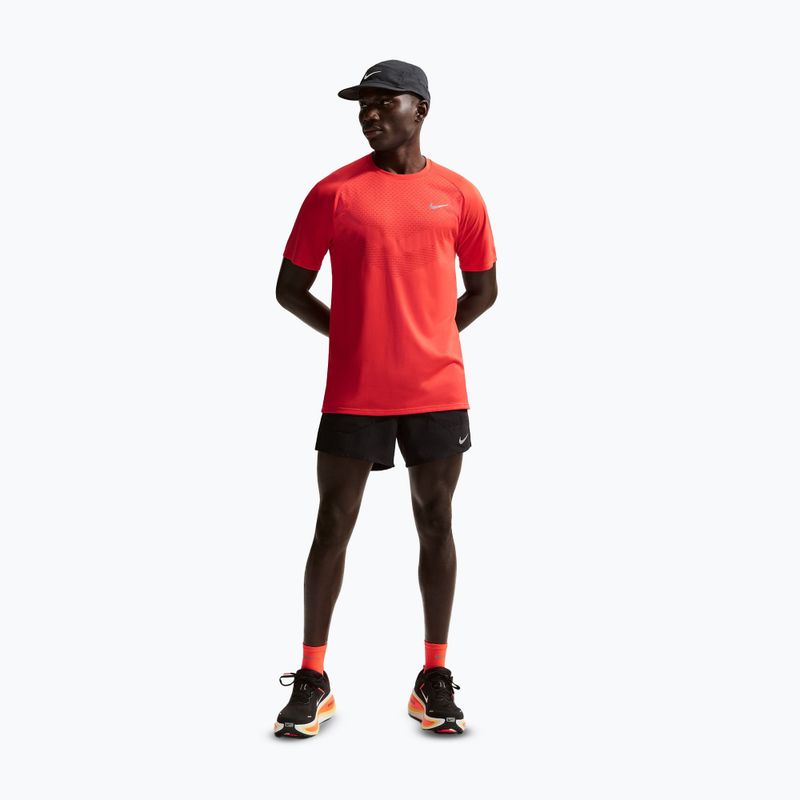 Tricou de alergare pentru bărbați Nike Stride ADV light crimson 2