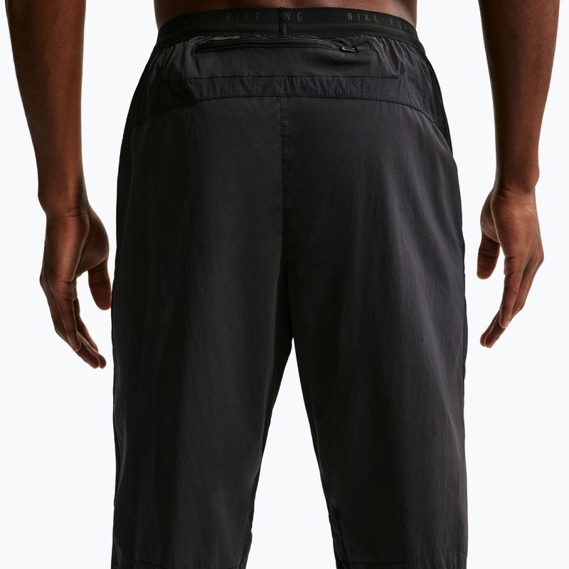 Pantaloni de alergare pentru bărbați Nike Stride Repel Woven black/black/black/black 6