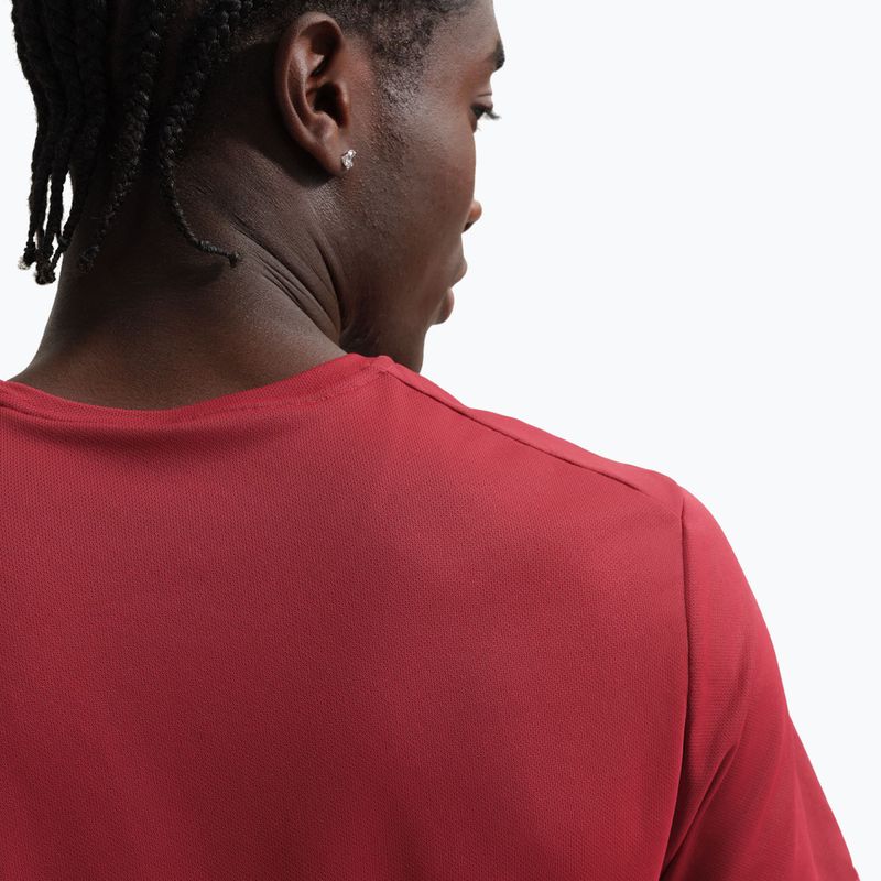 Tricou de alergare pentru bărbați Nike Miler Dri-Fit UV team crimson/light crimson 5