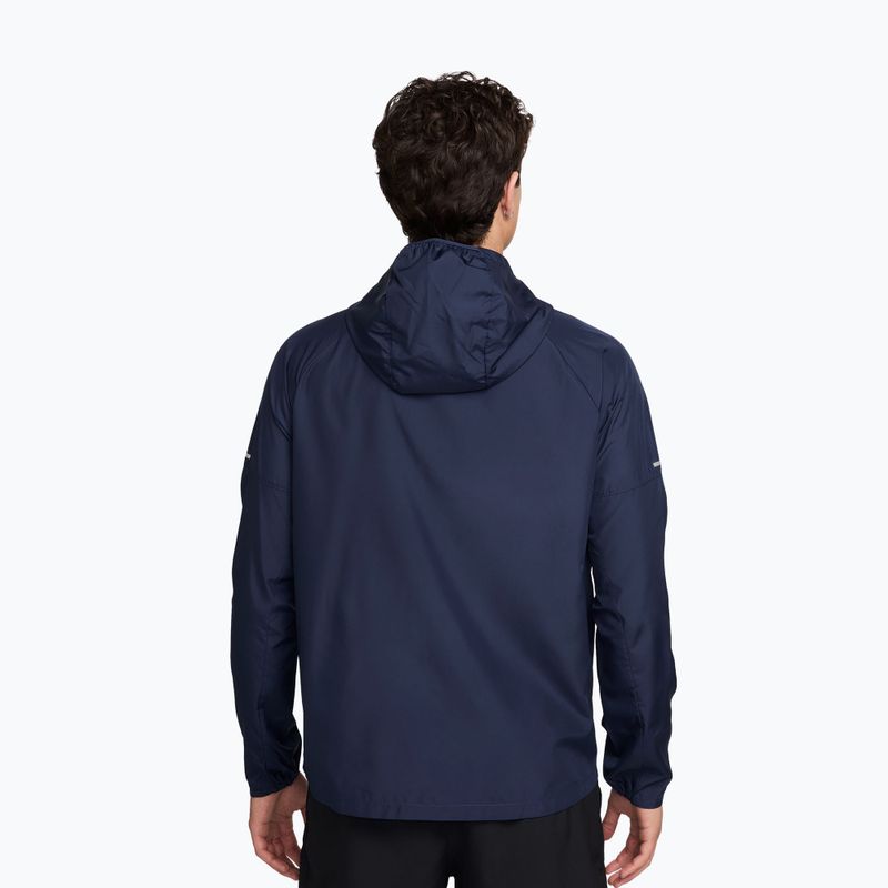 Geacă de alergare pentru bărbați Nike Repel Miler midnight navy 2