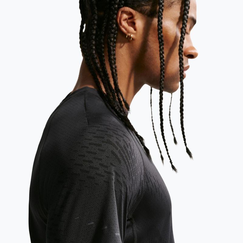 Tricou de alergare pentru bărbați Nike Stride Dri-Fit ADV off noir/black 6