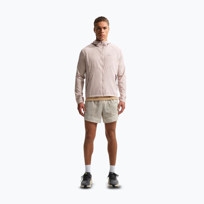 Geacă de alergare pentru bărbați Nike Repel Miler moon particle 2