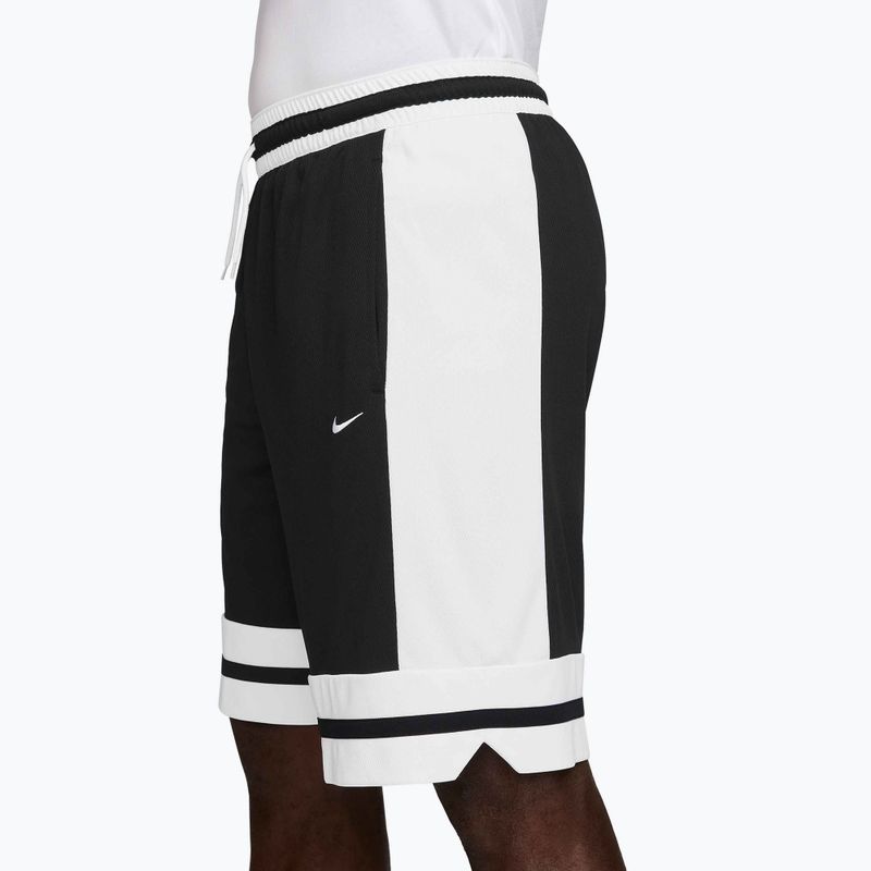 Pantaloni scurți de baschet pentru bărbați Nike Dri-Fit Game Classic 10" black/white/black/white 3