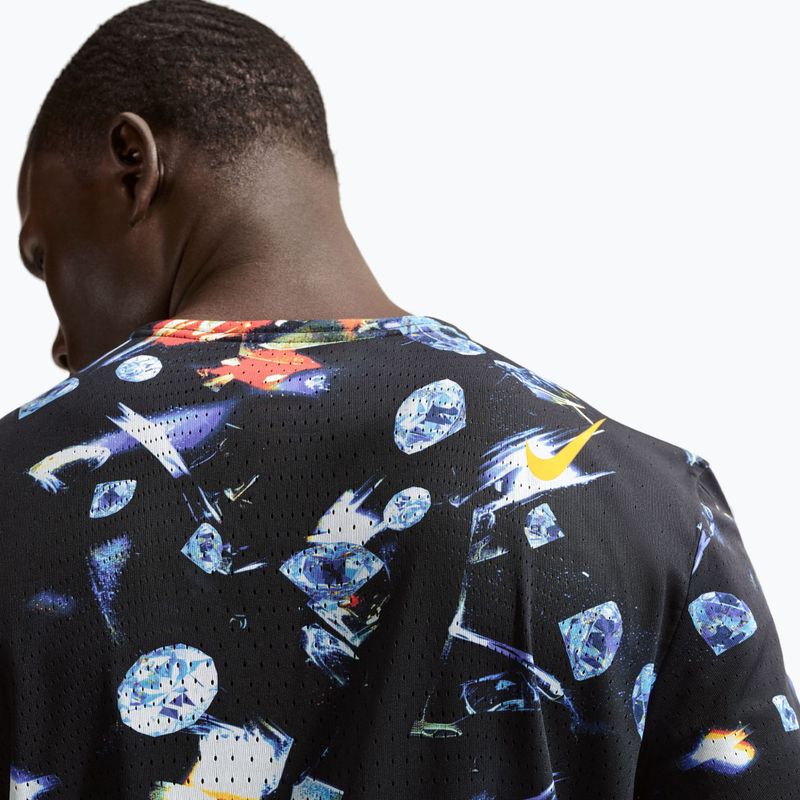 Tricou de alergare pentru bărbați Nike AeroSwift Dri-Fit ADV black/laser orange 4