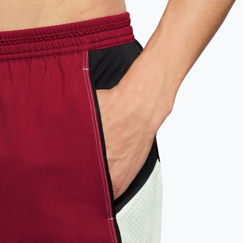 Pantaloni scurți de alergare pentru bărbați Nike Retro Dri-Fit Brief-Lined 4" team crimson/black 4