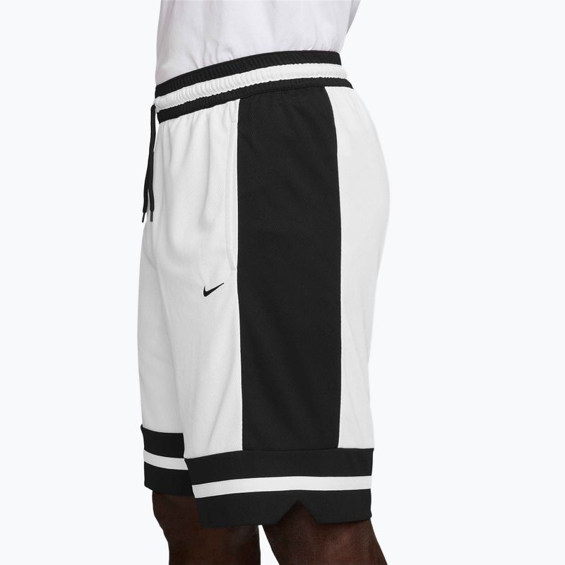 Pantaloni scurți de baschet pentru bărbați Nike Dri-Fit Game Classic 10" white/black/white/black 3