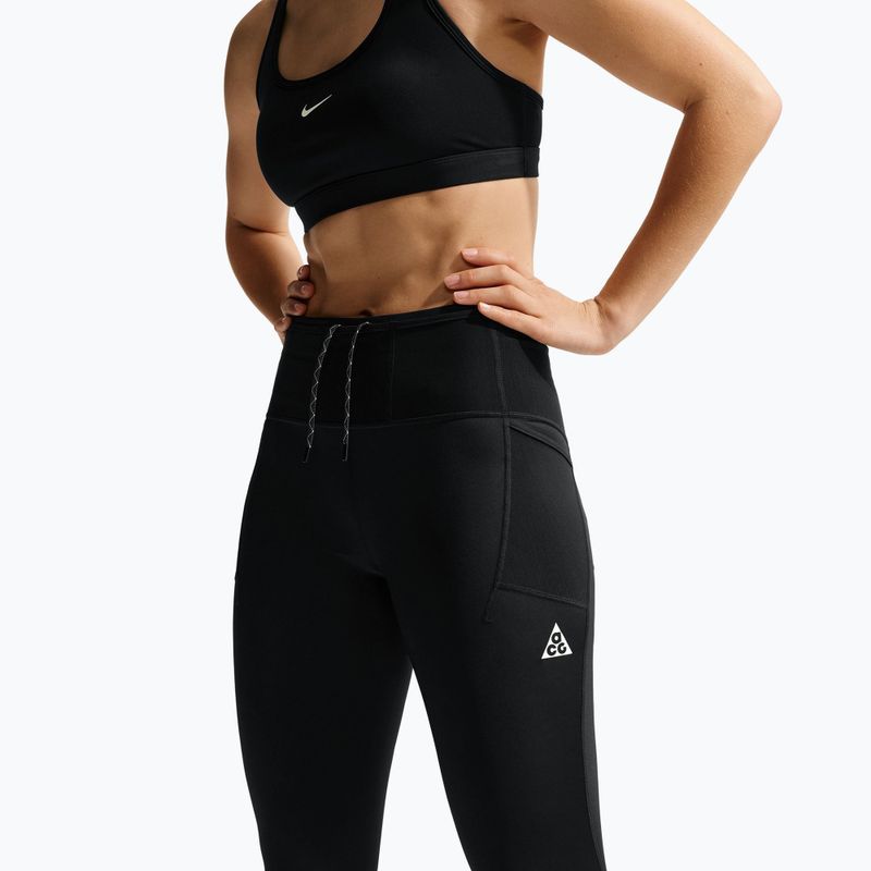 Colanți de alergare pentru femei Nike ACG black/summit white 4