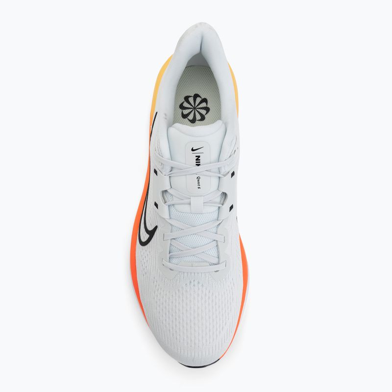 Încălțăminte de alergare pentru bărbați Nike Quest 6 off white/white/topaz gold/black 5