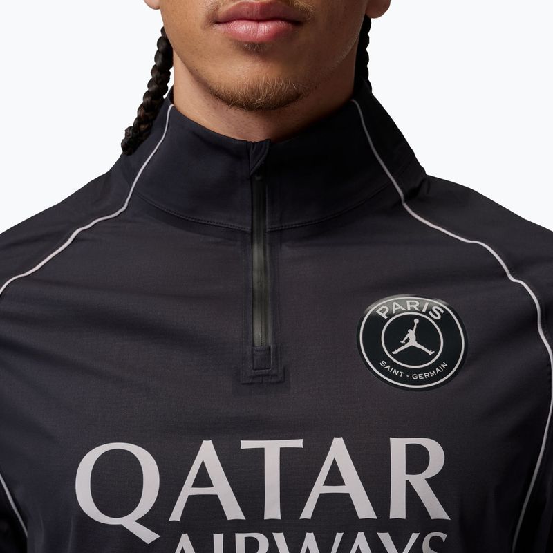 Longsleeve de fotbal pentru bărbați Nike Paris Saint-Germain Strike Elite SE Aerogami Shell Top black/black/atmosphere grey 5