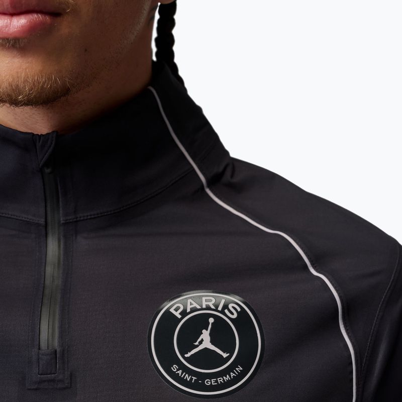 Longsleeve de fotbal pentru bărbați Nike Paris Saint-Germain Strike Elite SE Aerogami Shell Top black/black/atmosphere grey 7