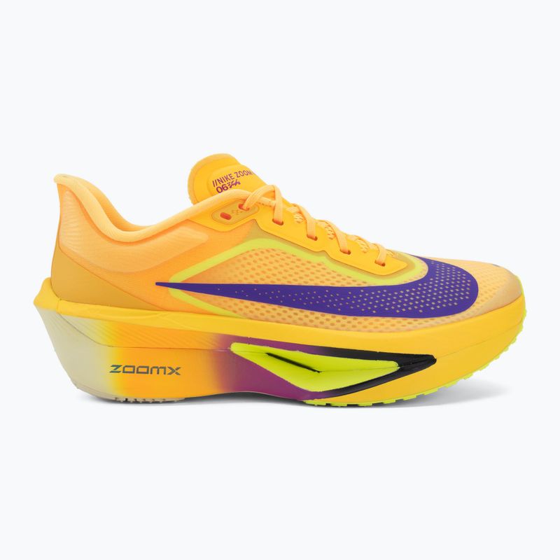 Încălțăminte de alergare pentru bărbați Nike Zoom Fly 6 citron pulse/volt ice/indigo burst 2