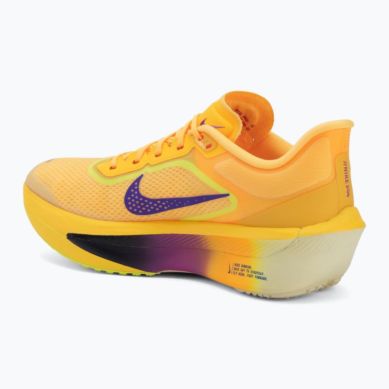 Încălțăminte de alergare pentru bărbați Nike Zoom Fly 6 citron pulse/volt ice/indigo burst 3