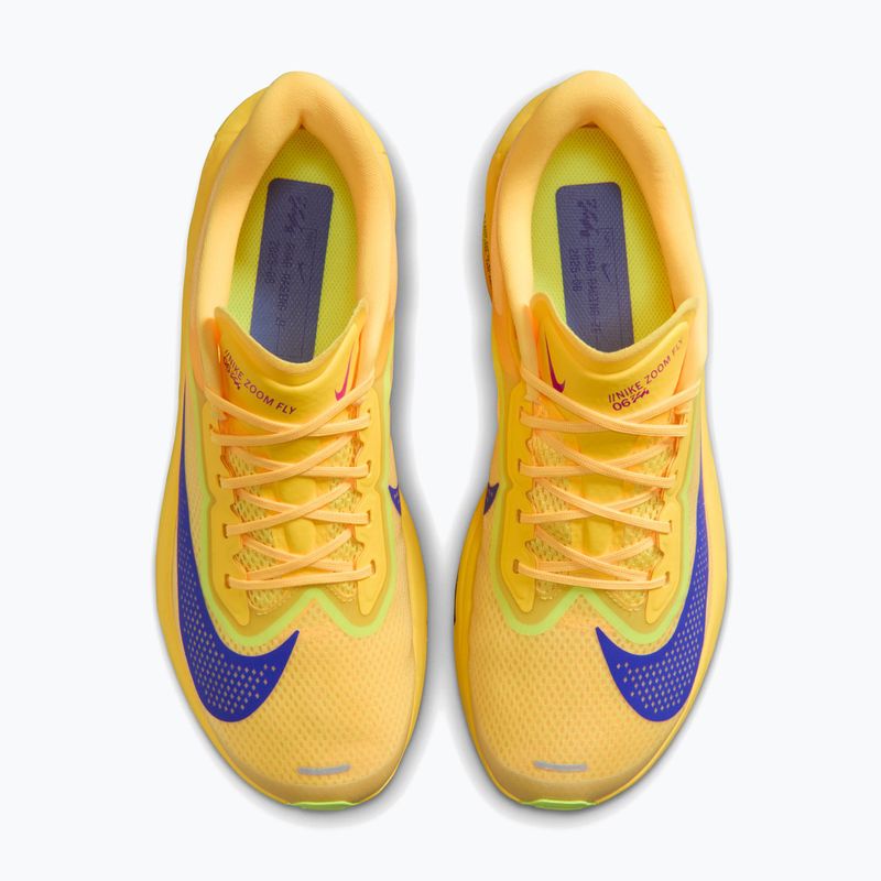 Încălțăminte de alergare pentru bărbați Nike Zoom Fly 6 citron pulse/volt ice/indigo burst 5