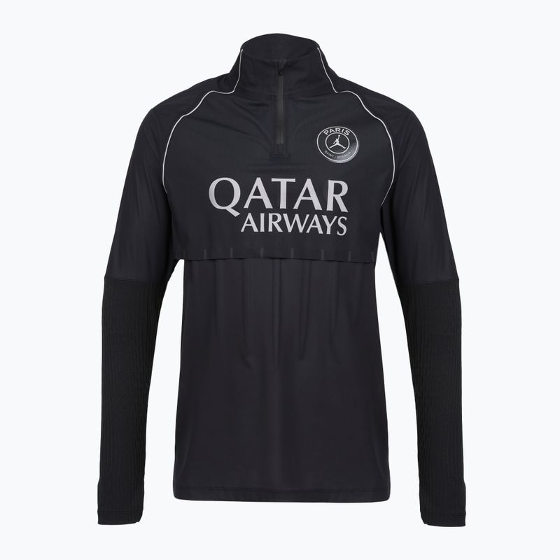 Longsleeve de fotbal pentru bărbați Nike Paris Saint-Germain Strike Elite SE Aerogami Shell Top black/black/atmosphere grey 9