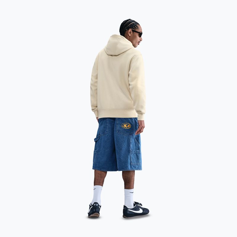 Bluză pentru bărbați Nike Club Pullover Hoodie light khaki/light khaki/white 3