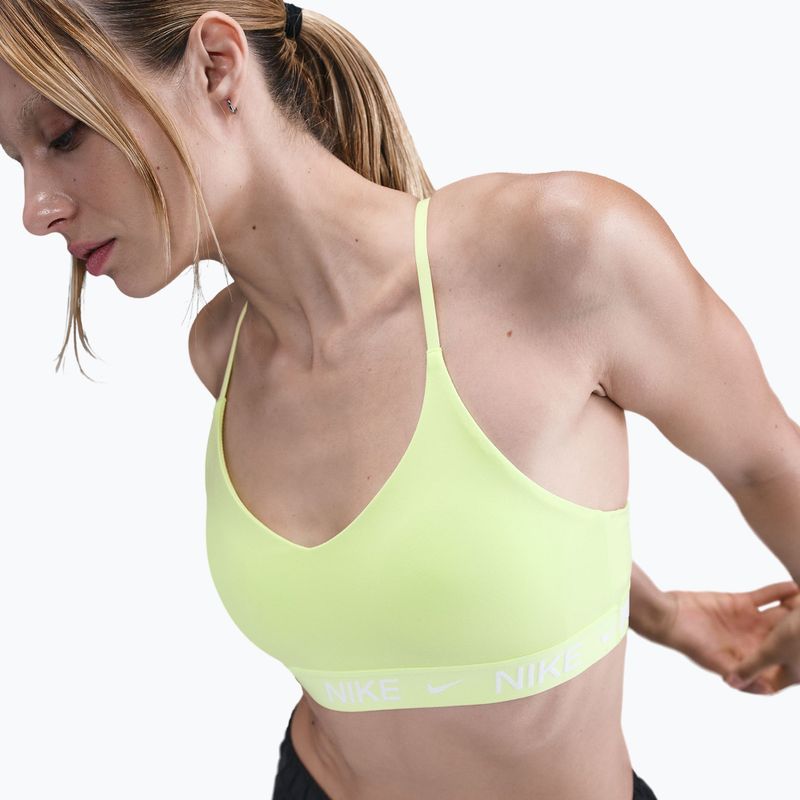 Sutien de antrenamentNike Dri-Fit Indy Light Support light lemon twist/white pearl 2
