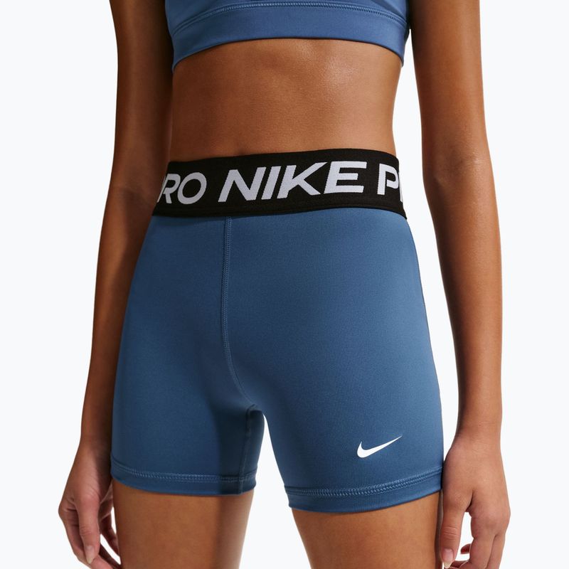Pantaloni scurți pentru copii Nike Pro mystic navy/white 5