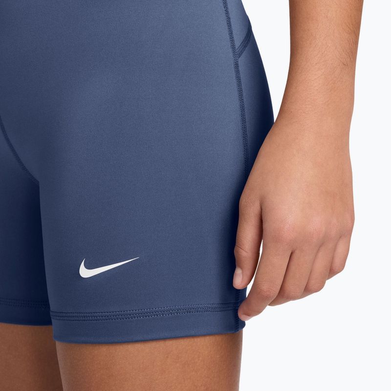 Pantaloni scurți pentru copii Nike Pro mystic navy/white 7