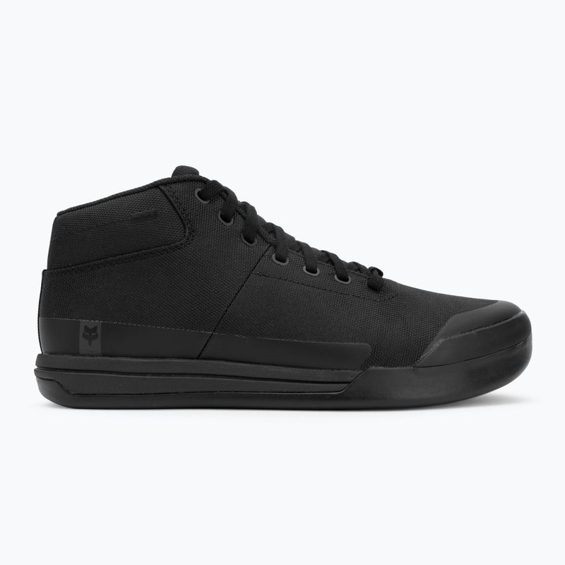 Încălțăminte de ciclism cu platformă pentru bărbați Fox Racing Union Canvas Mid black 2