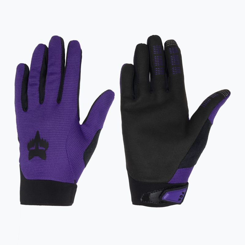 Mănuși de ciclism pentru copii Fox Racing Ranger Jr grape