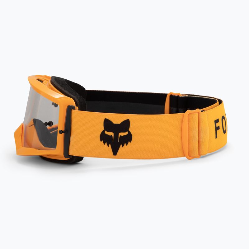 Ochelari de ciclism pentru copii Fox Racing Main Core Jr tangerine/clear 4
