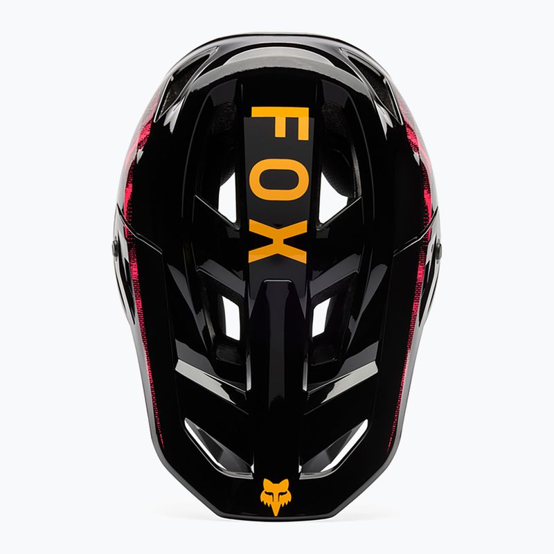 Cască de bicicletă Fox Racing Rampage Kairos tangerine 6