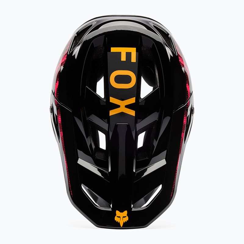 Cască de bicicletă pentru copii Fox Racing Rampage Kairos Jr tangerine 6
