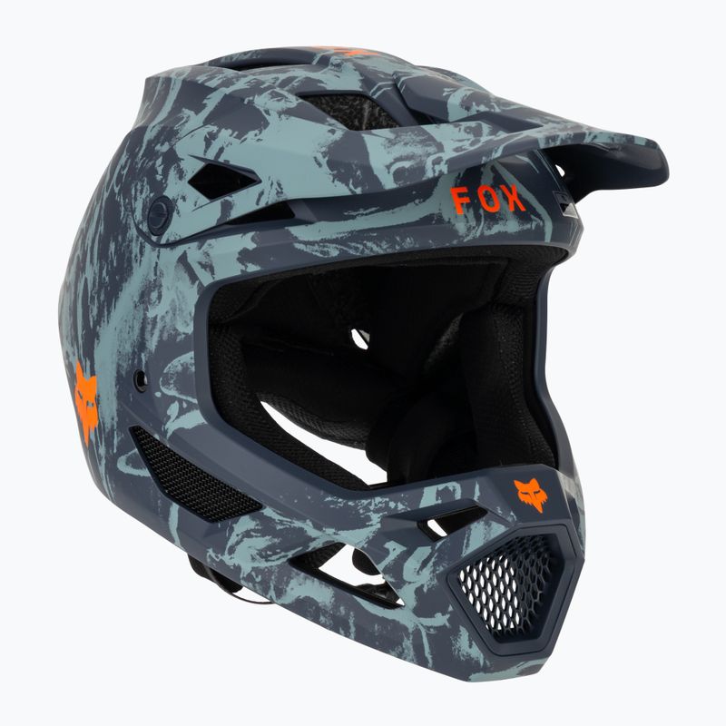 Cască de ciclism pentru copii Fox Racing Rampage Image Print Jr arctic blue