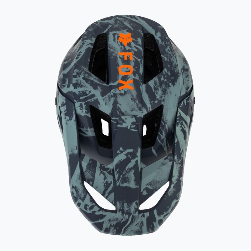 Cască de ciclism pentru copii Fox Racing Rampage Image Print Jr arctic blue 6