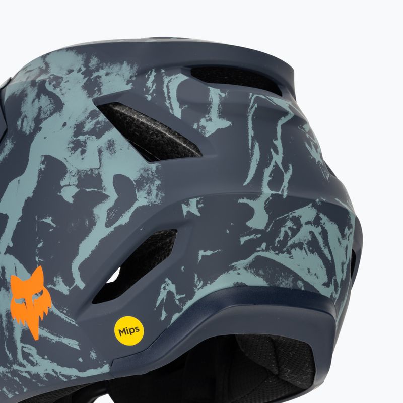 Cască de ciclism pentru copii Fox Racing Rampage Image Print Jr arctic blue 9