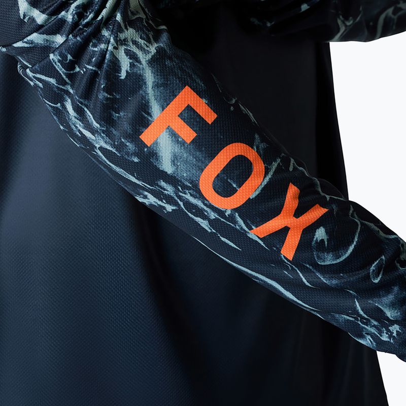 Longsleeve de ciclism pentru bărbați Fox Racing Ranger Image Print arctic blue 4