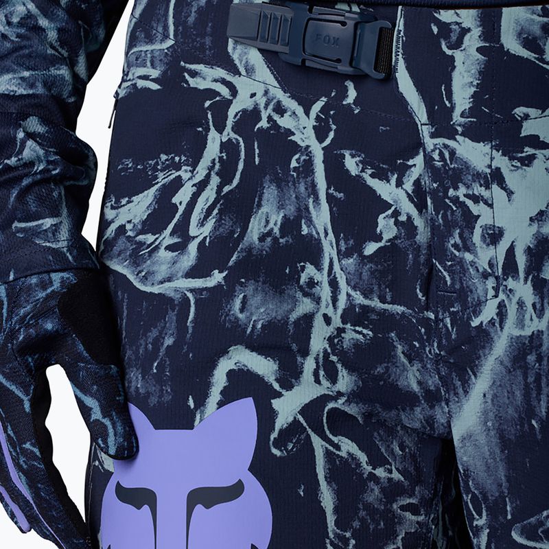 Pantaloni de ciclism pentru femei Fox Racing Ranger Image Print arctic blue 3