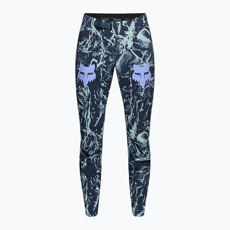 Pantaloni de ciclism pentru femei Fox Racing Ranger Image Print arctic blue 5