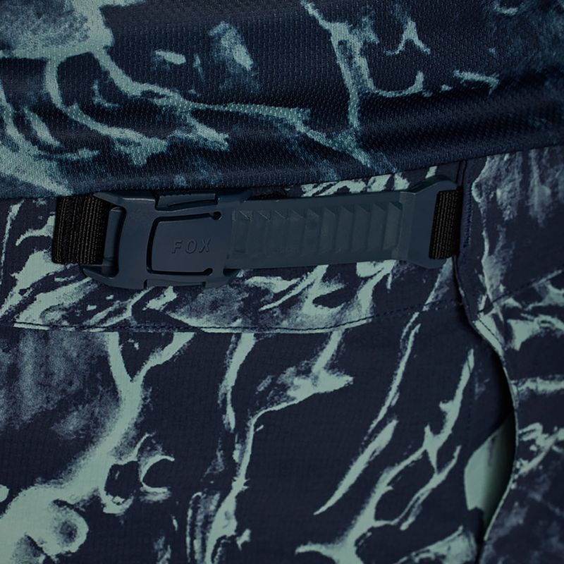 Pantaloni scurți de ciclism pentru bărbați Fox Racing Ranger Image Print arctic blue 4
