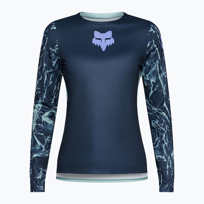 Longsleeve de ciclism pentru femei Fox Racing Ranger Image Print arctic blue 5