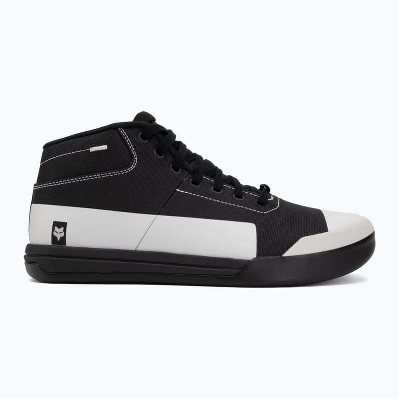 Încălțăminte ciclism pe platformă pentru bărbați Fox Racing Fox Union Canvas Mid Park SE black 2